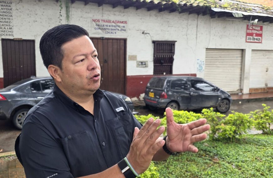 Acción preventiva al proyecto Calle del Café en Pitalito