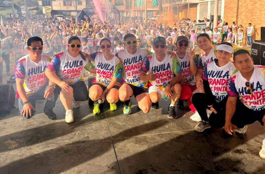 El Huila se pinta de colores para celebrar el Mes de la Juventud